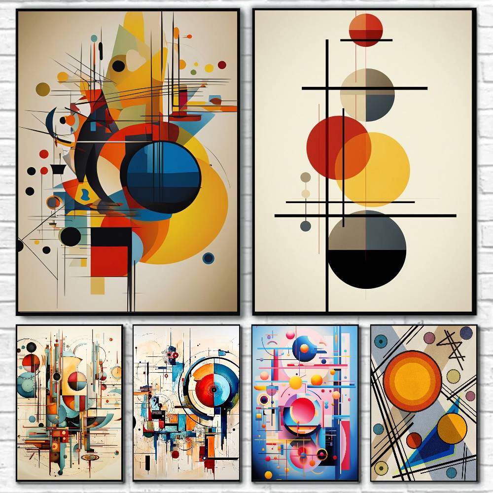 추상 기하학적 포스터 거실 바 카페 품질 캔버스 빈티지 - Photography Geometry 리뷰 및 가격