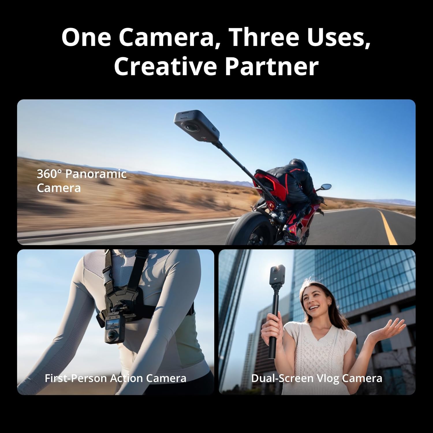 중고 DJI 오즈모 360 카메라 리퍼비시, 1인치 3 - Photographic Memory 리뷰 및 가격